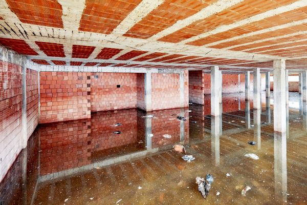 Basement Water Cleanup