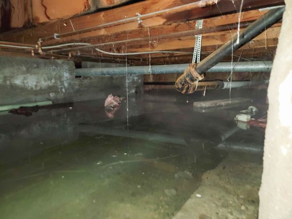 Crawlspace Water Restoration in Reading